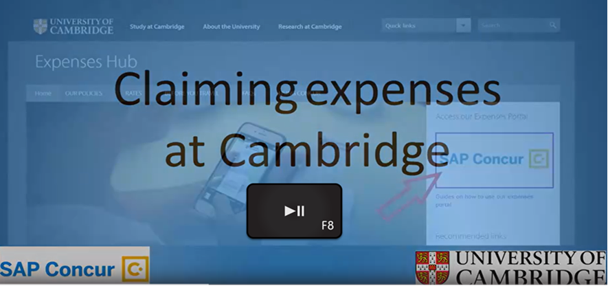 Opening screenshot of the introduction video with a play button icon added